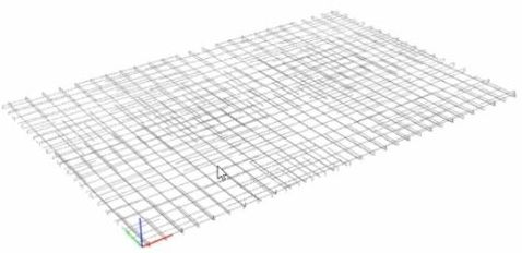 slab cage view in ETABS software