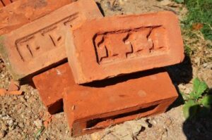 Red brick blocks