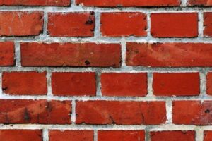 Red brick wall